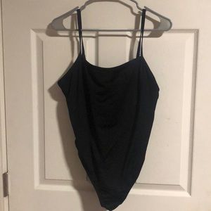 Shade & Shore XL black one piece swimsuit